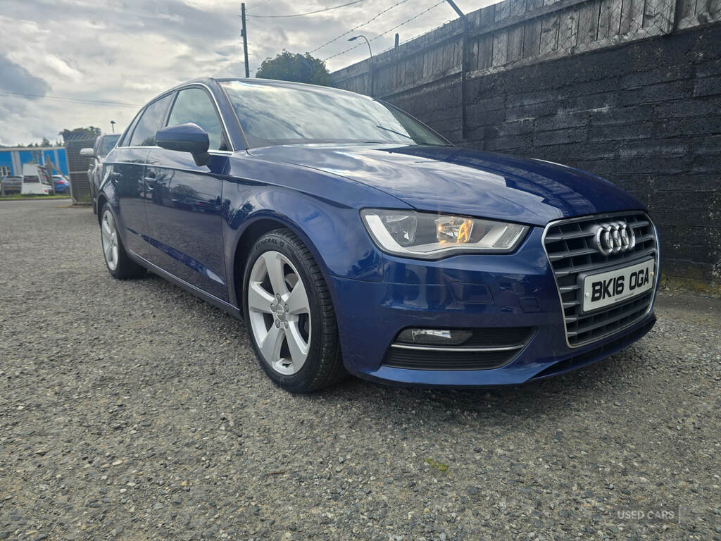 Audi A3 1.6 Tdi 110 Sport Nav BK16OGA Blue