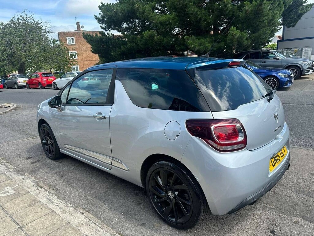Citroen DS3 Hatchback 1.2 Puretech Dstyle Plus Euro 6 Ss GN15ULV Silver #6