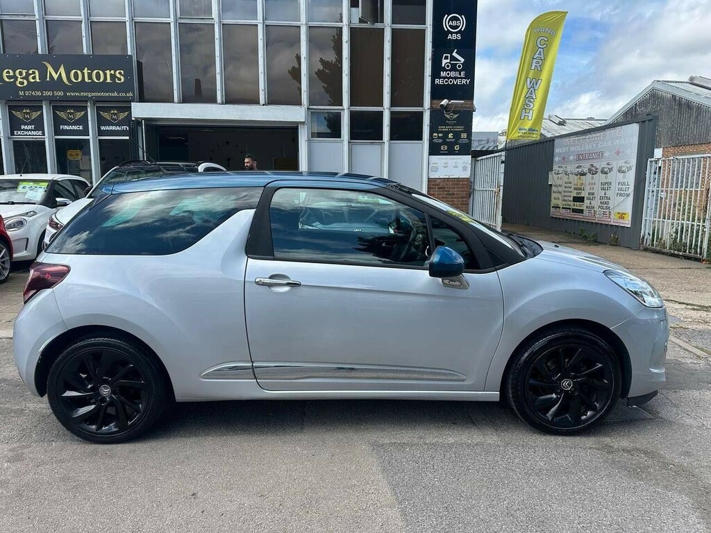 Citroen DS3 Hatchback 1.2 Puretech Dstyle Plus Euro 6 Ss GN15ULV Silver #3