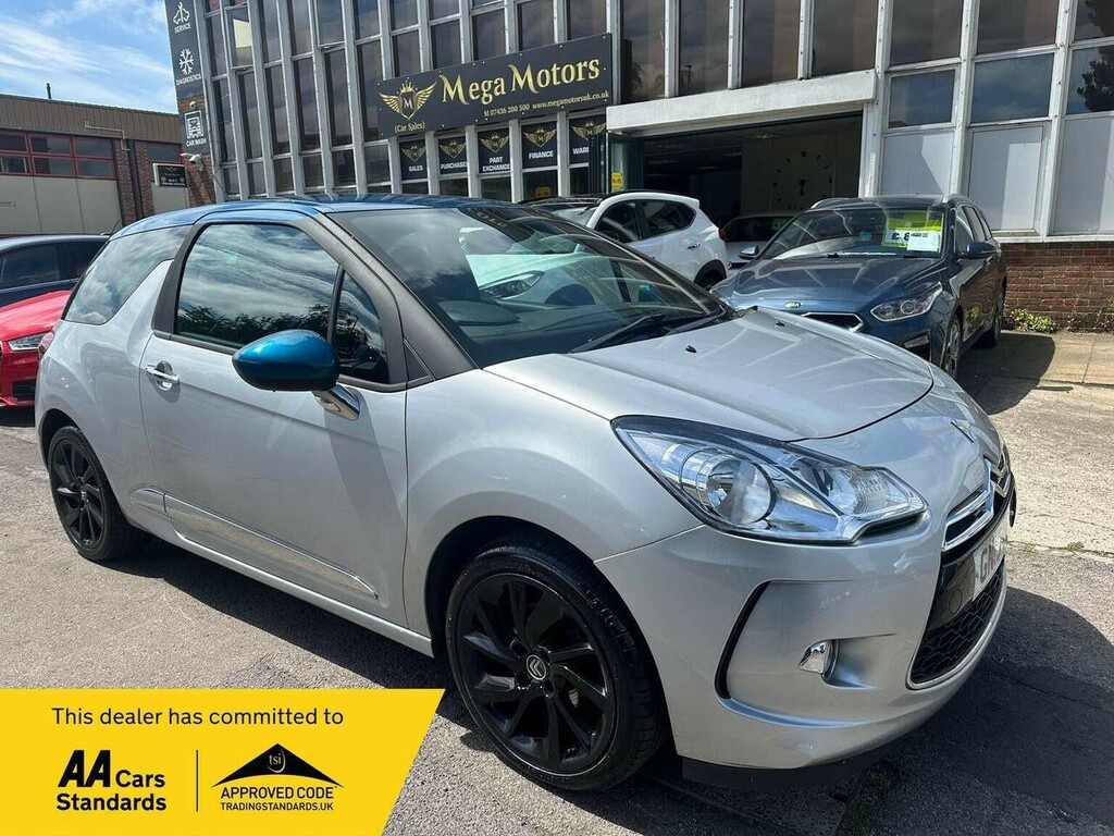 Citroen DS3 Hatchback 1.2 Puretech Dstyle Plus Euro 6 Ss Silver