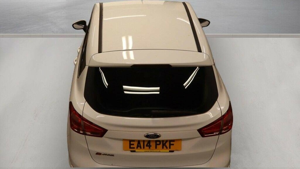 Ford B-Max 1.6 Zetec Powershift Euro 5 White #2