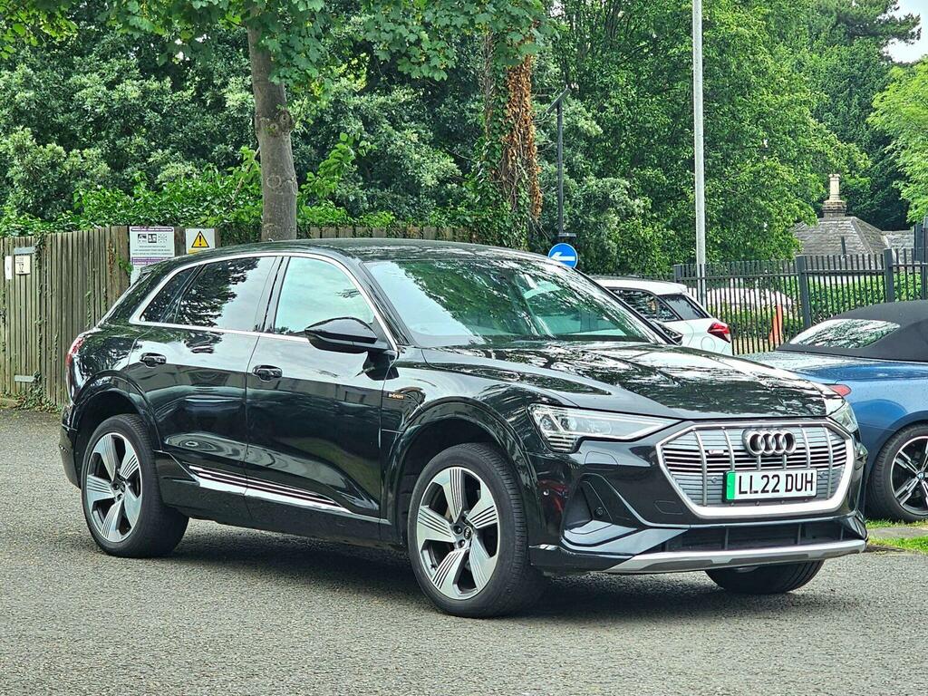 Audi E-tron 55 S Line Quattro 95Kwh 11Kw Charger 2 Black