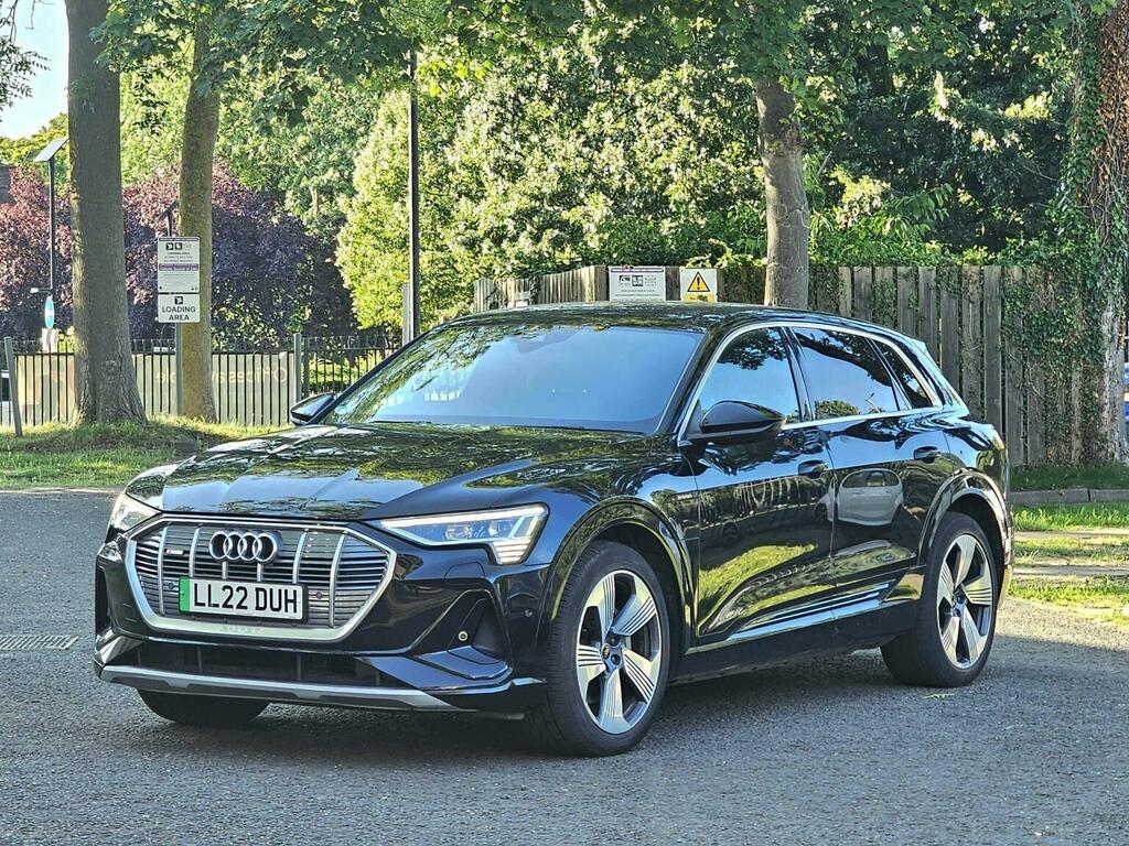 Audi E-tron 55 S Line Quattro 95Kwh 11Kw Charger 2 LL22DUH Black #3