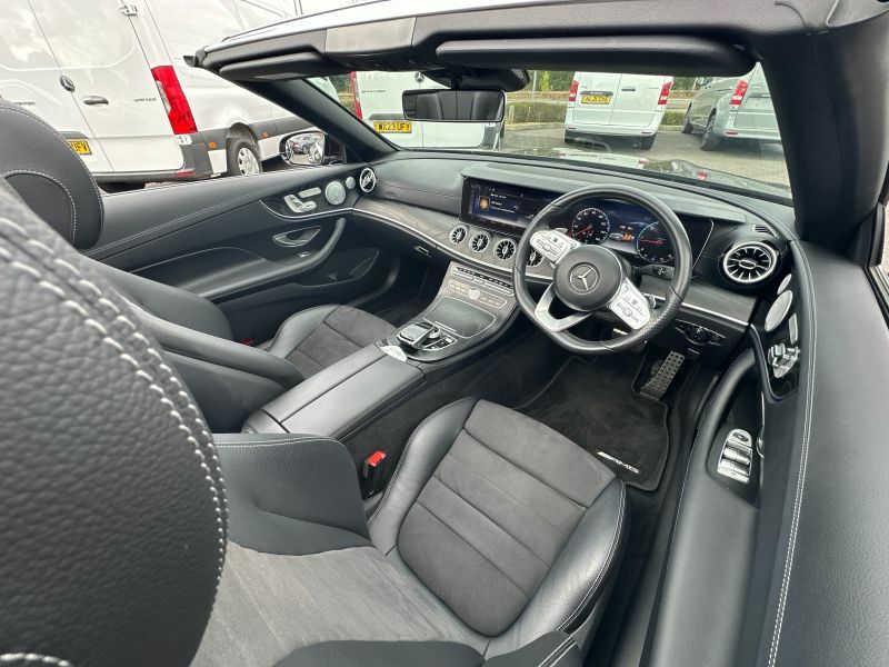 Mercedes-Benz E Class Convertible Red #5
