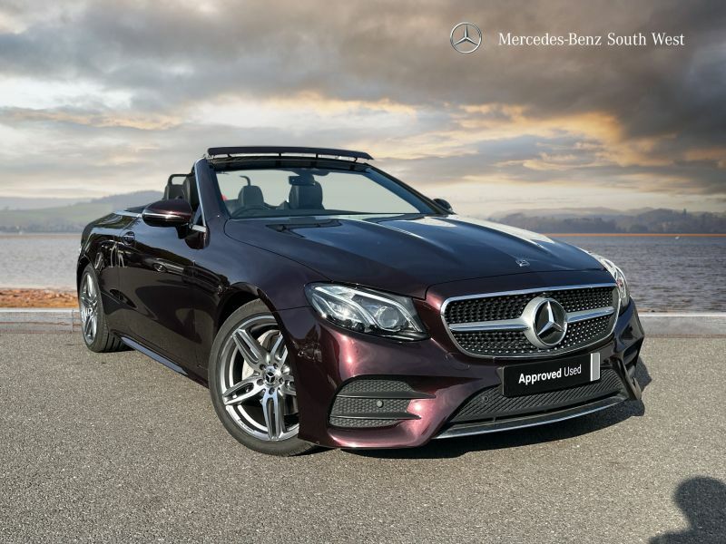 Mercedes-Benz E Class Convertible Red