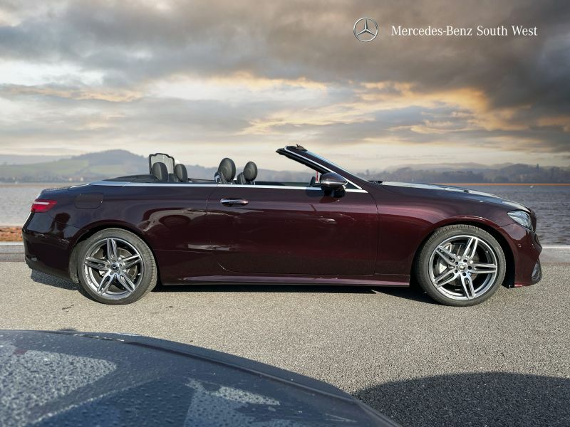Mercedes-Benz E Class Convertible Red #3