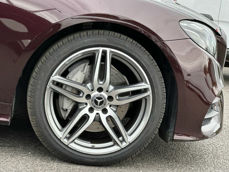 Mercedes-Benz E Class Convertible Red #4