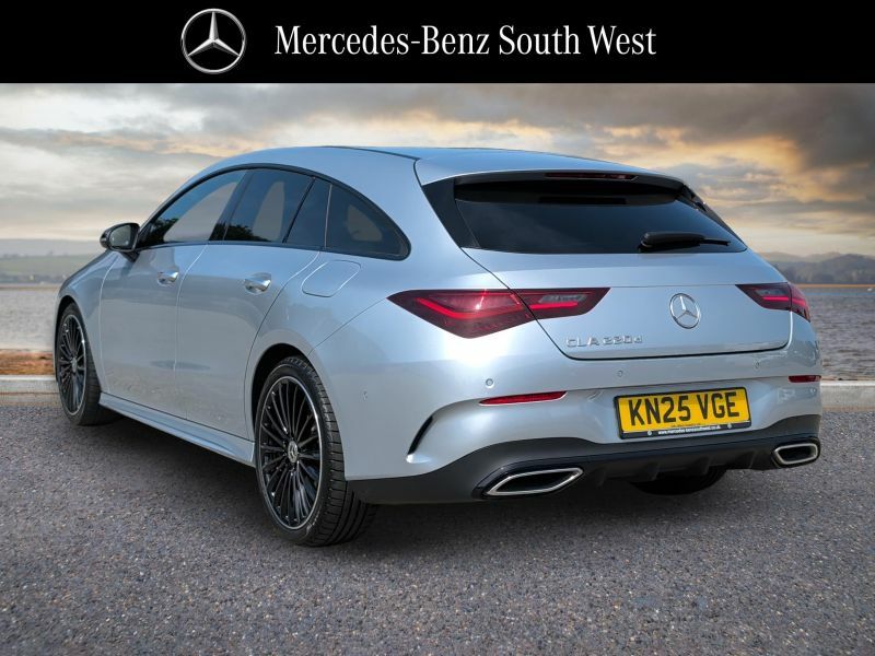Mercedes-Benz CLA Class Estate Silver #2