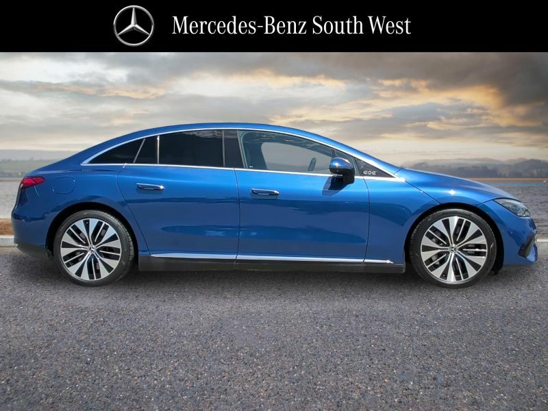 Mercedes-Benz EQE Saloon Blue #3