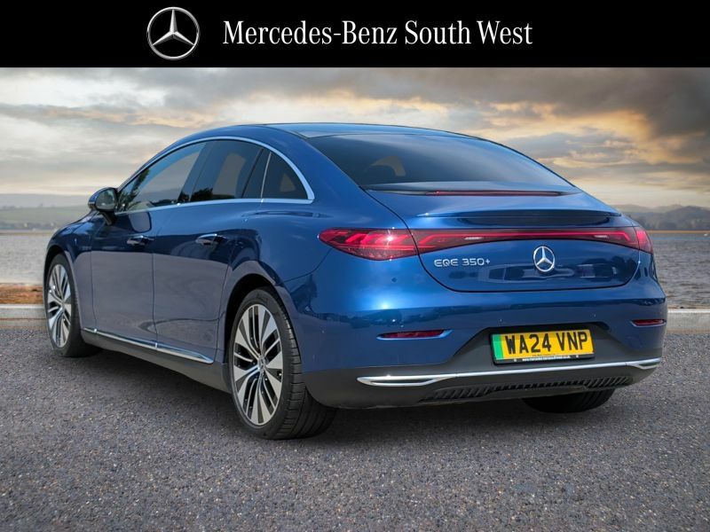 Mercedes-Benz EQE Saloon Blue #2