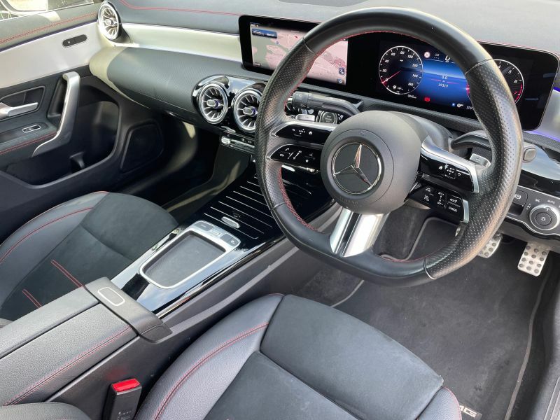 Mercedes-Benz CLA Class Saloon White #5