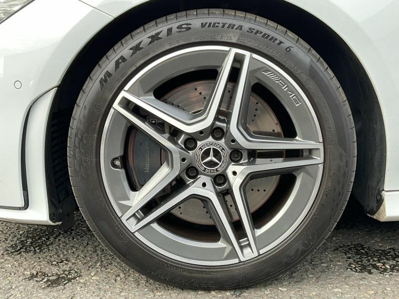 Mercedes-Benz CLA Class Saloon White #4