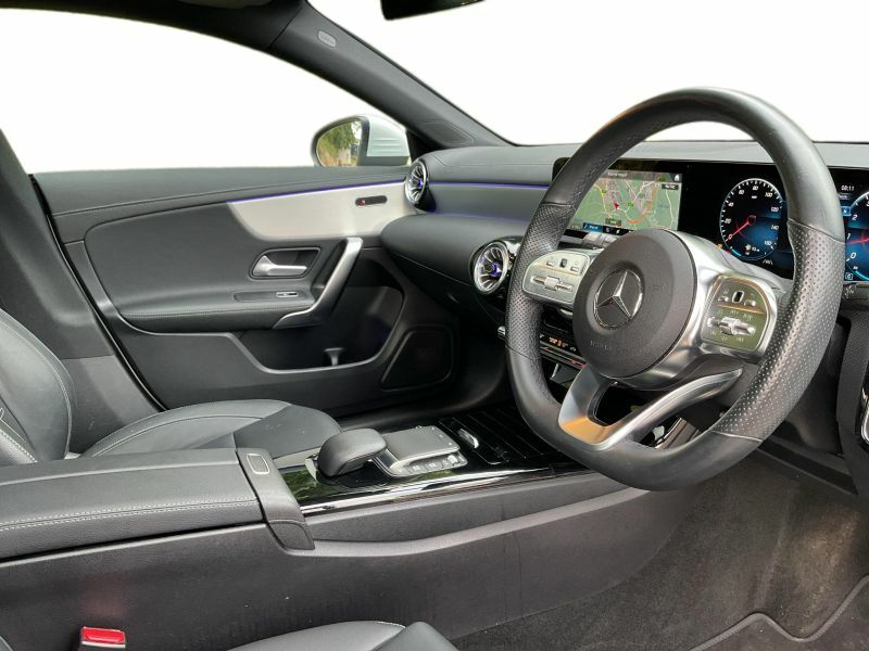 Mercedes-Benz CLA Class Saloon White #5