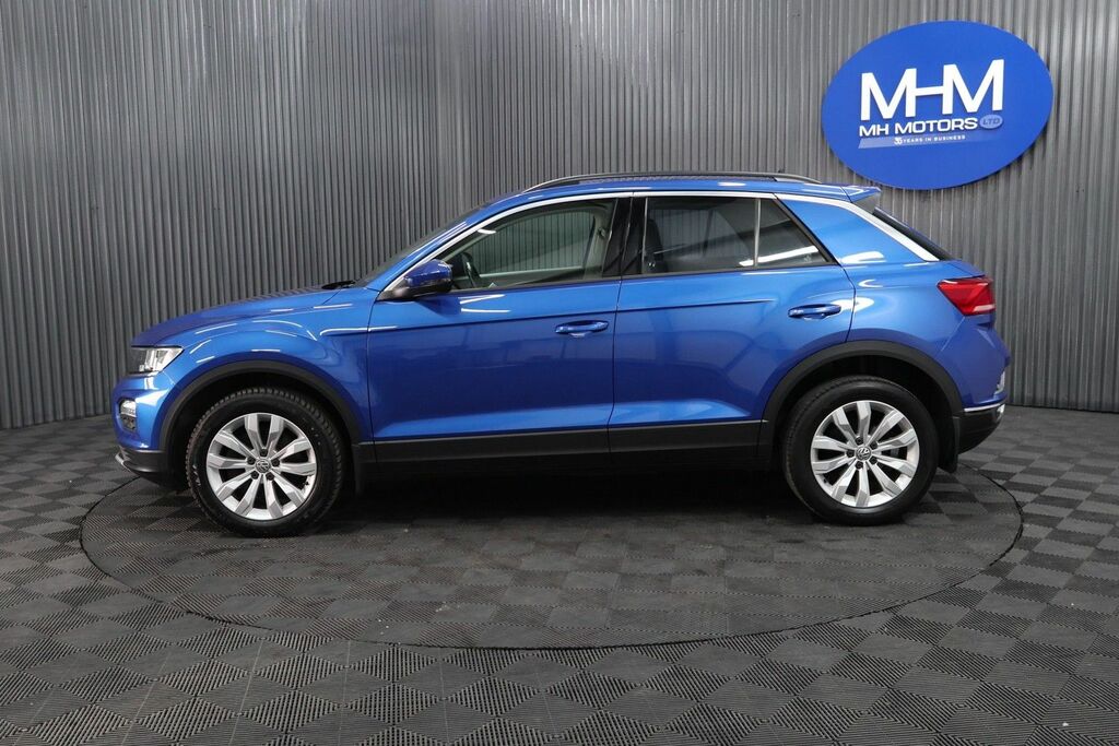 Volkswagen T-Roc Tdi Se Suv Blue #4