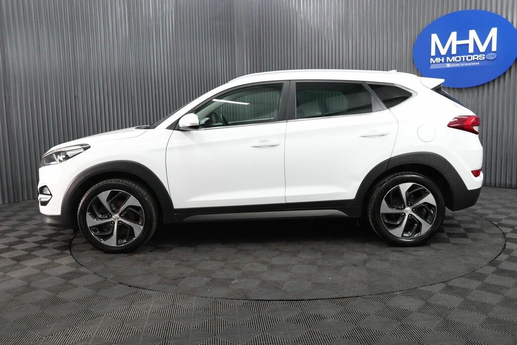 Hyundai Tucson Crdi Blue Drive Premium White #4