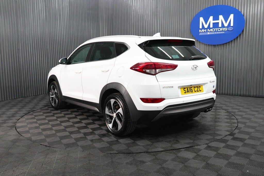 Hyundai Tucson Crdi Blue Drive Premium White #5