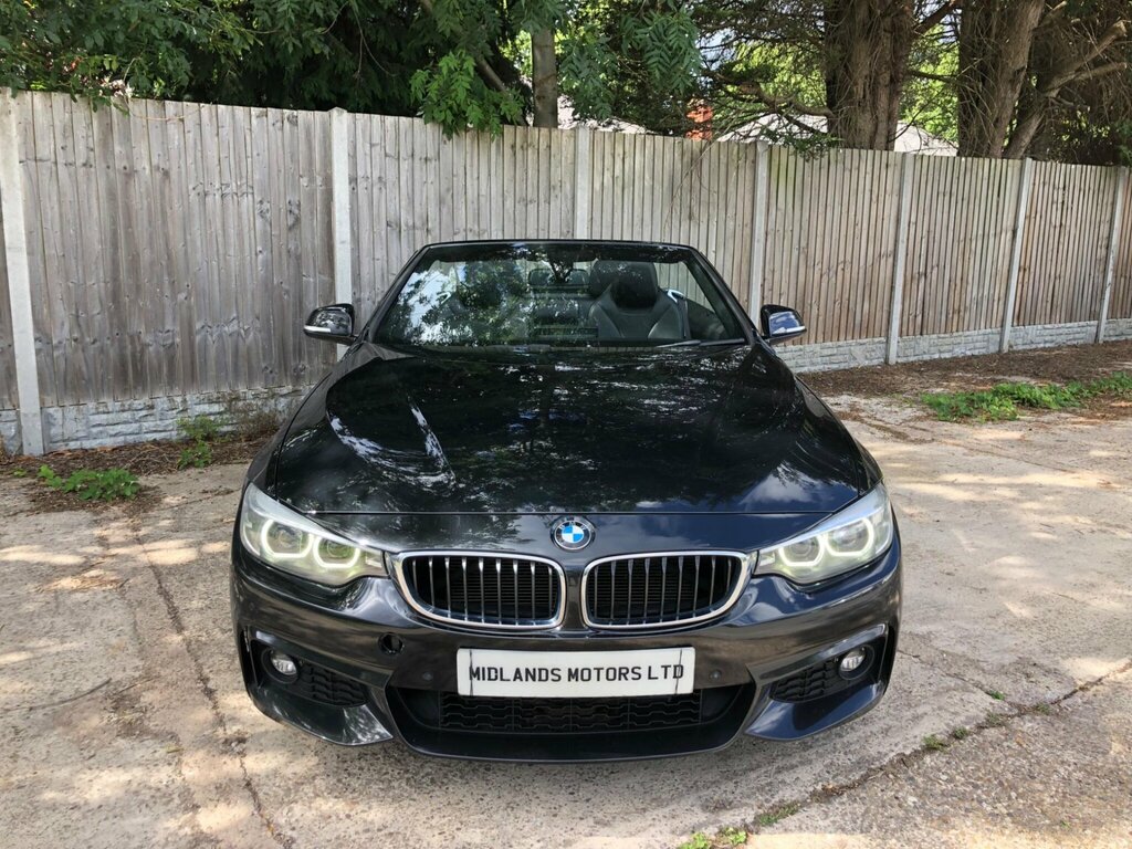 BMW 4 Series 2.0 420D M Sport Euro 6 Ss ND17UTS Black #5