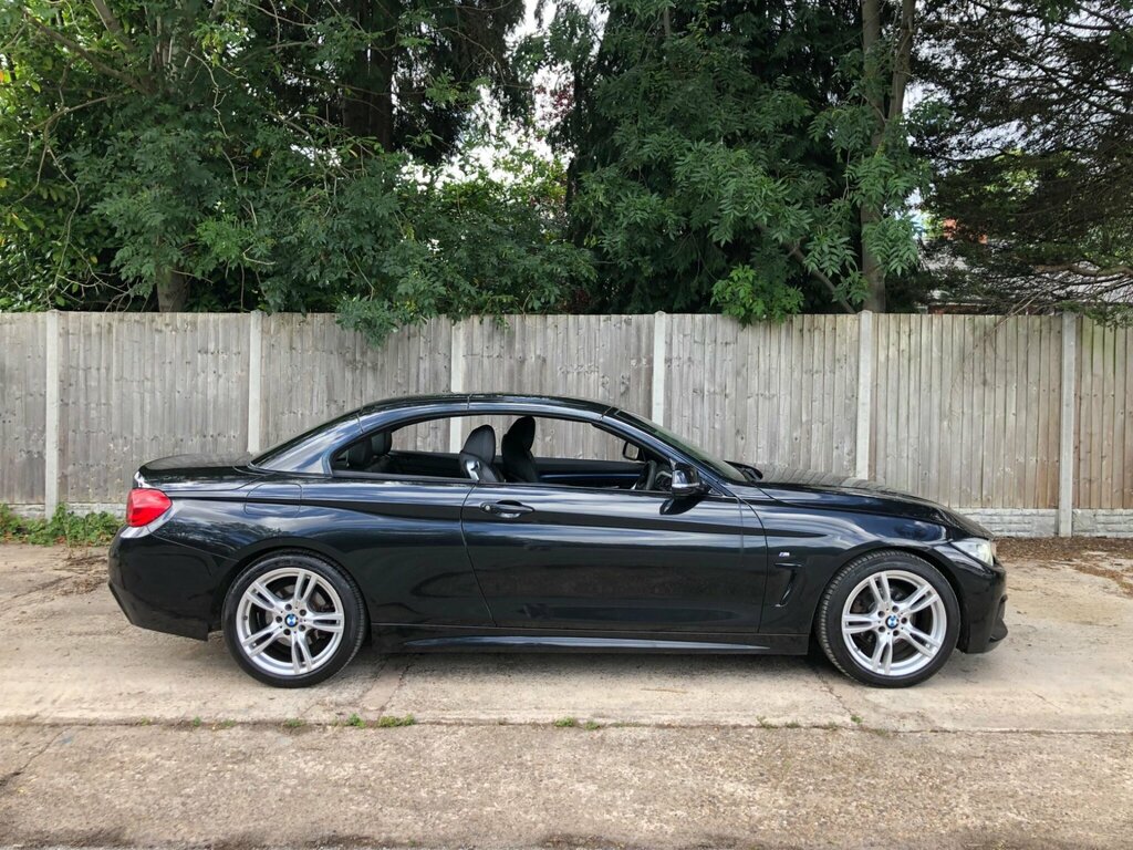 BMW 4 Series 2.0 420D M Sport Euro 6 Ss ND17UTS Black #2