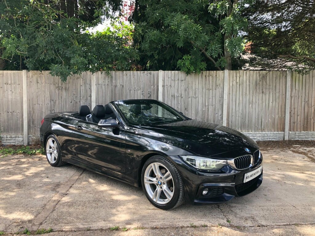 BMW 4 Series 2.0 420D M Sport Euro 6 Ss ND17UTS Black #4