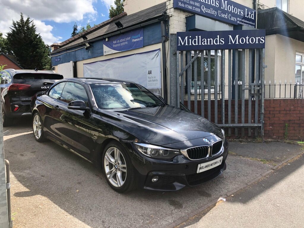 BMW 4 Series 2.0 420D M Sport Euro 6 Ss Black