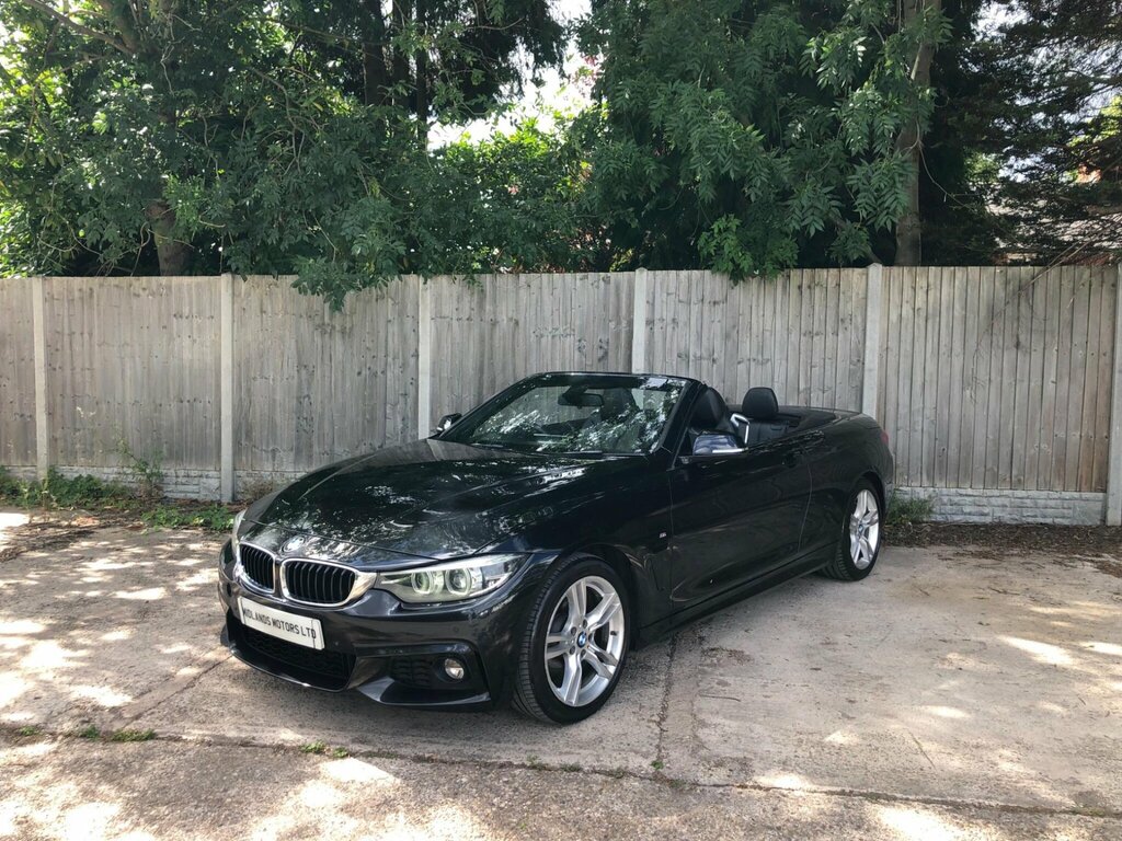 BMW 4 Series 2.0 420D M Sport Euro 6 Ss ND17UTS Black #6
