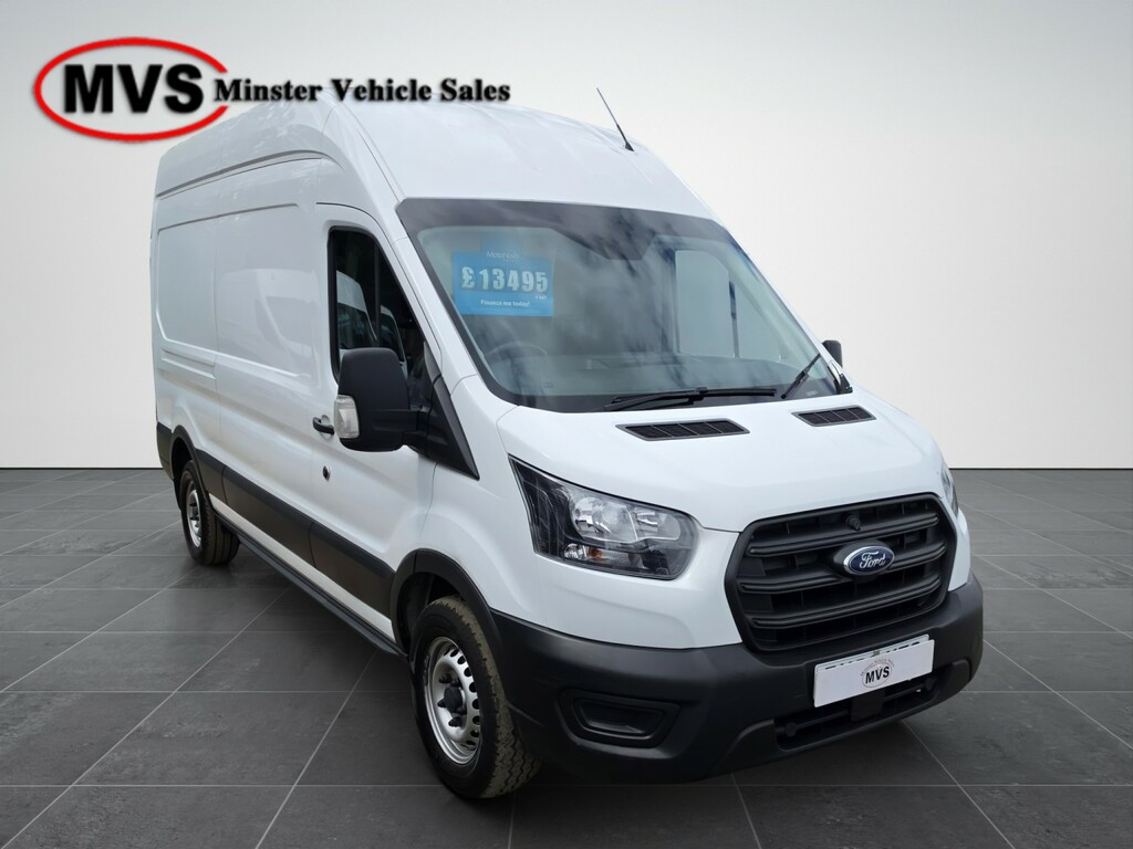 Ford Transit Custom 2.0-Transit-leader-van-350-l3-2.0l-ecoblue-130ps-r BX22VZC White #2