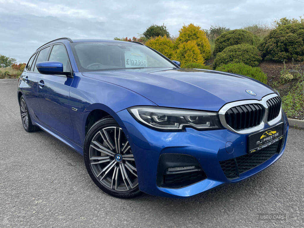 BMW 3 Series 330E Xdrive M Sport Step Blue