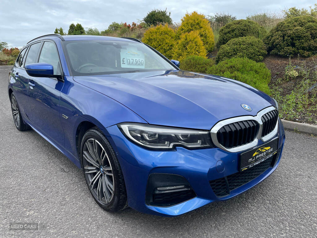 BMW 3 Series 330E Xdrive M Sport Step Blue #3