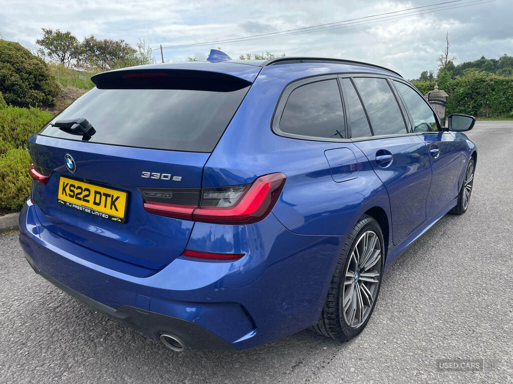 BMW 3 Series 330E Xdrive M Sport Step Blue #2