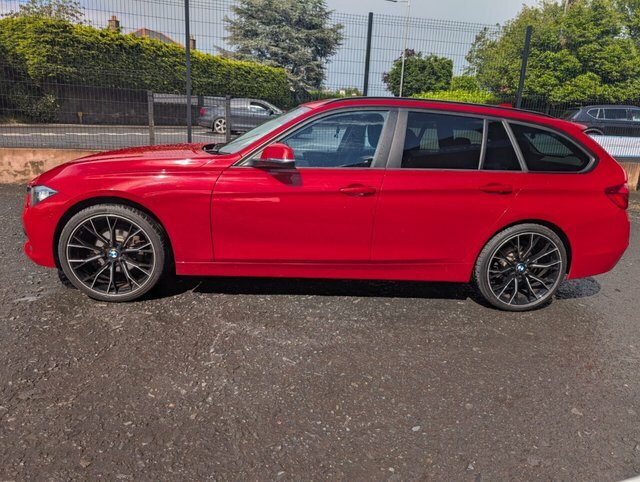 BMW 3 Series 2.0 320D Se Touring Xdrive Euro 6 SW17PTX Red #5