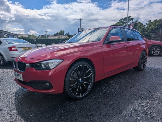 BMW 3 Series 2.0 320D Se Touring Xdrive Euro 6 SW17PTX Red #4