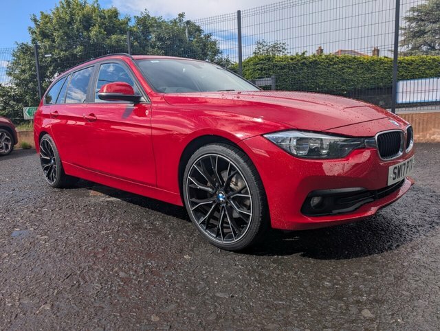 BMW 3 Series 2.0 320D Se Touring Xdrive Euro 6 SW17PTX Red #2