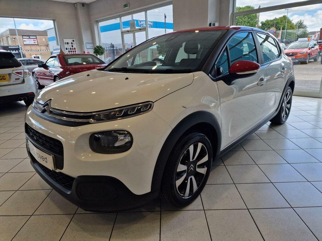 Citroen C3 1.2 Puretech Feel Euro 6 White #2