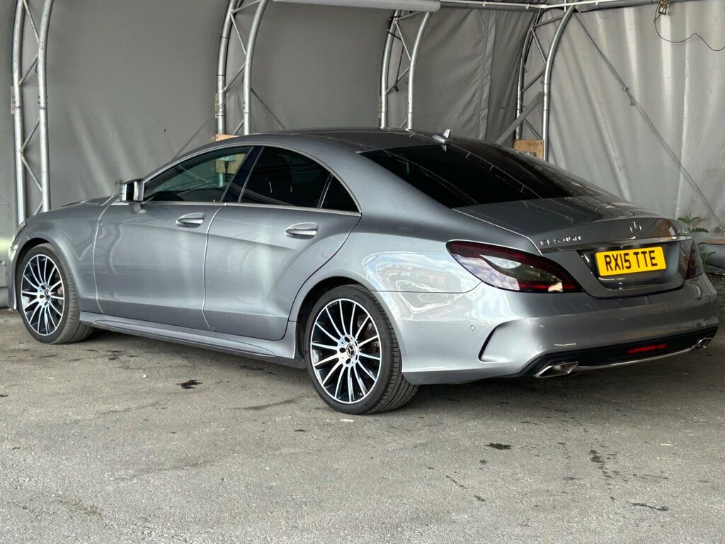 Mercedes-Benz CLS 3.0 Cls350 V6 Bluetec Amg Line Coupe G-tronic Eur Silver #6