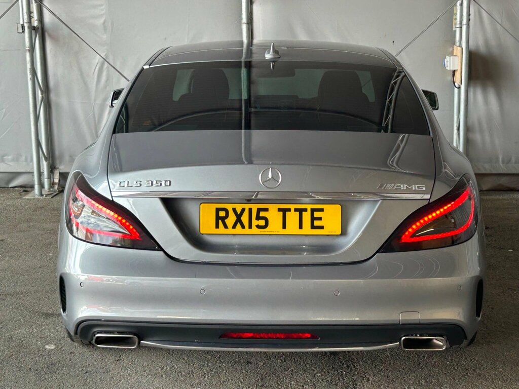 Mercedes-Benz CLS 3.0 Cls350 V6 Bluetec Amg Line Coupe G-tronic Eur Silver #5