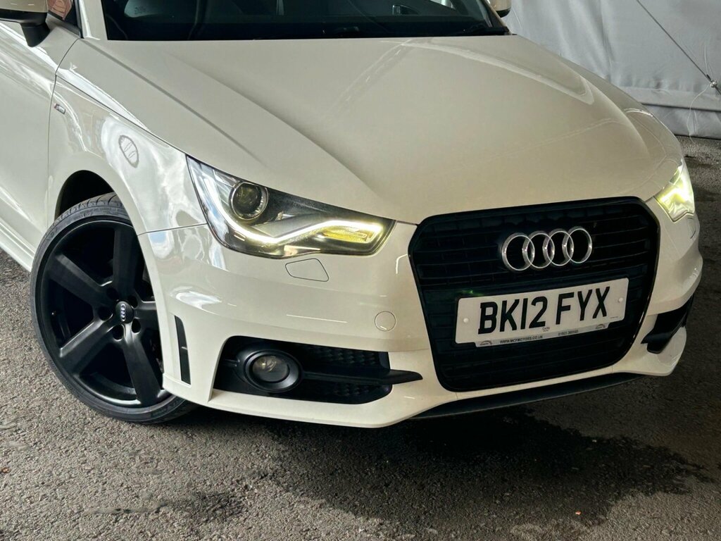 Audi A1 1.4 Tfsi Black Edition S Tronic Euro 5 White #2