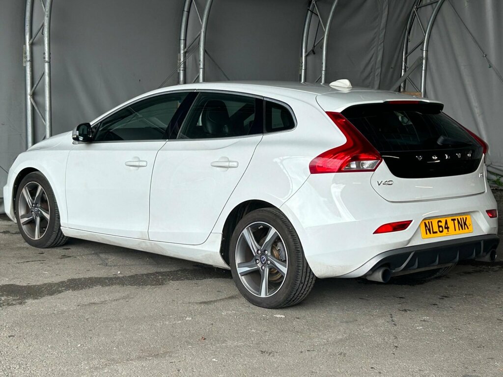 Volvo V40 1.6 D2 R-design Nav Euro 5 Ss White #6
