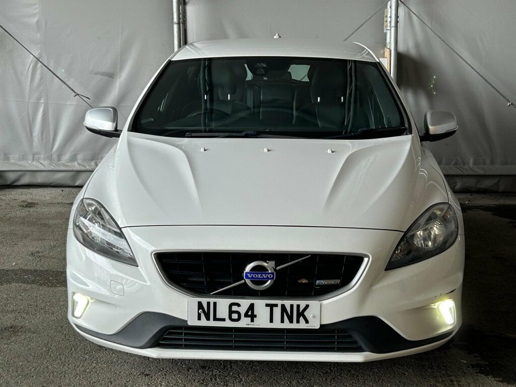 Volvo V40 1.6 D2 R-design Nav Euro 5 Ss White #4