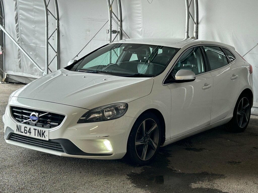 Volvo V40 1.6 D2 R-design Nav Euro 5 Ss White #3