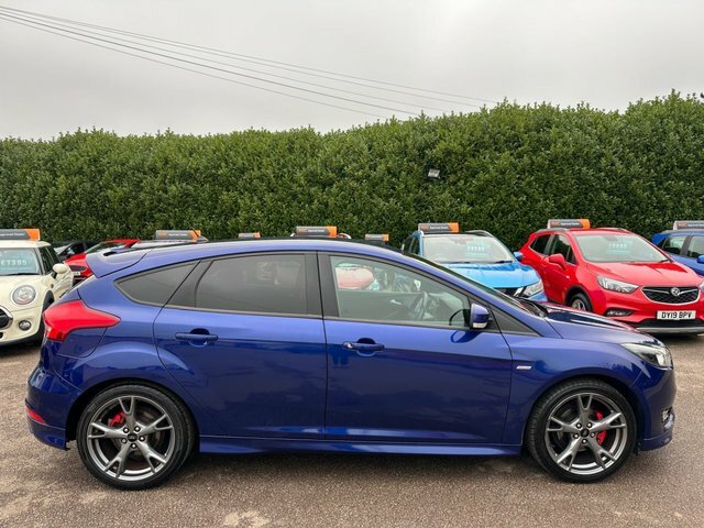 Ford Focus 2018 1.0T Ecoboost St-line X Hatchback HS18HUO Blue #2
