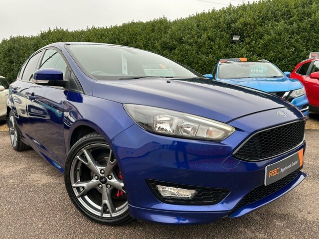 Ford Focus 2018 1.0T Ecoboost St-line X Hatchback HS18HUO Blue #3
