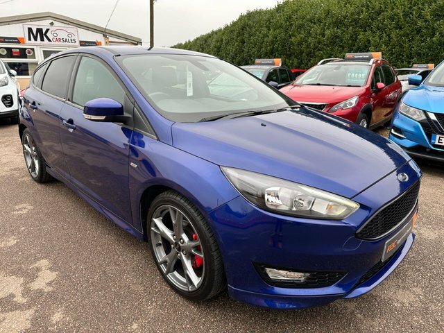 Ford Focus 2018 1.0T Ecoboost St-line X Hatchback HS18HUO Blue #4