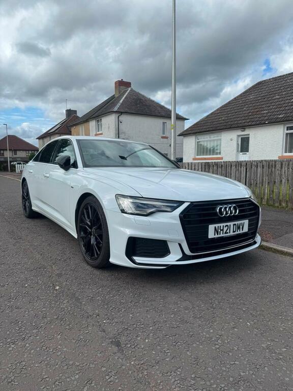 Audi A6 Saloon 2.0 Tdi 40 Black Edition S Tronic Euro 6 Ss White