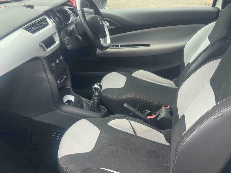 Citroen DS3 1.6 Dstyle Convertible. Sporty. Ulez Red #15