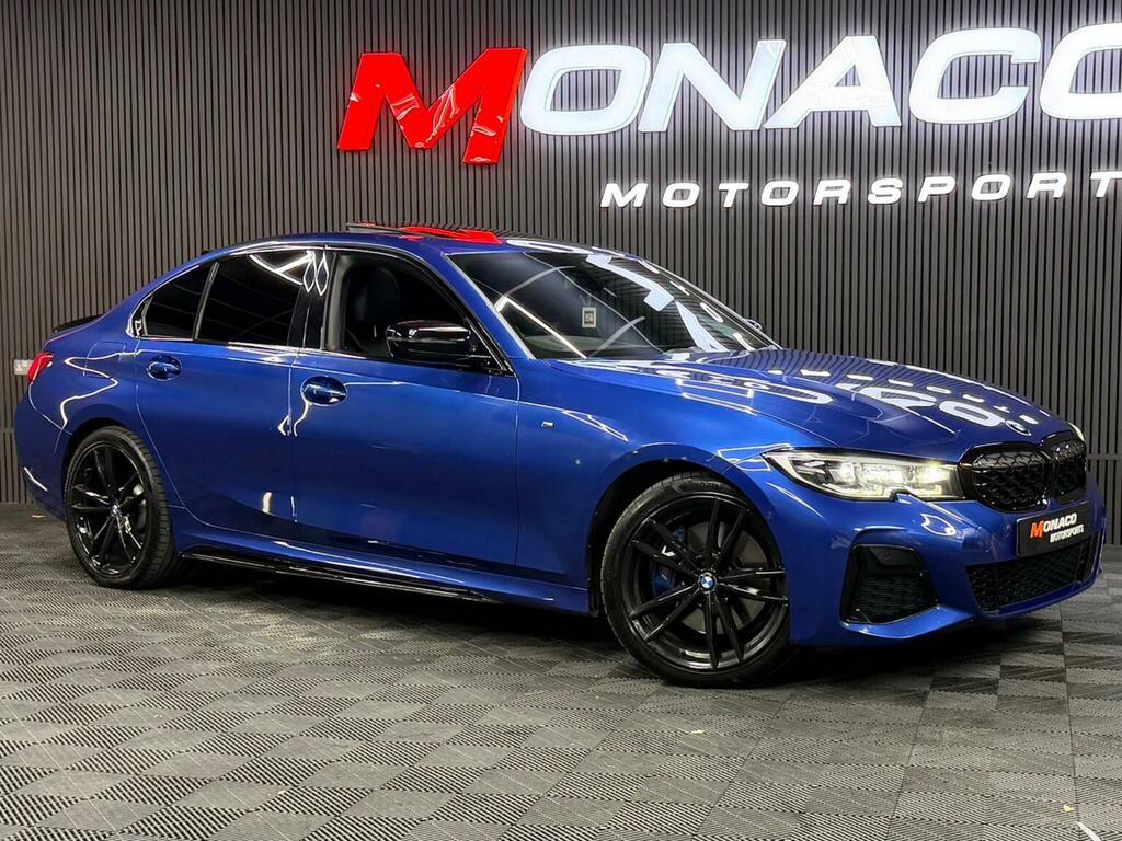 BMW 3 Series Saloon 3.0 M340i Xdrive Euro 6 Ss 201 YH69HMF Blue #4