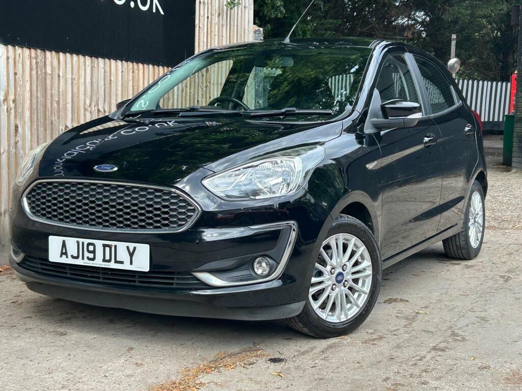 Ford KA+ 1.2 Ti-vct Zetec Euro 6 S S AJ19DLY Black