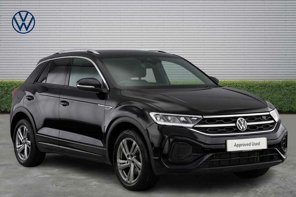 Volkswagen T-Roc Tsi R-line Dsg Euro 6 5-Door EO23XNP Black