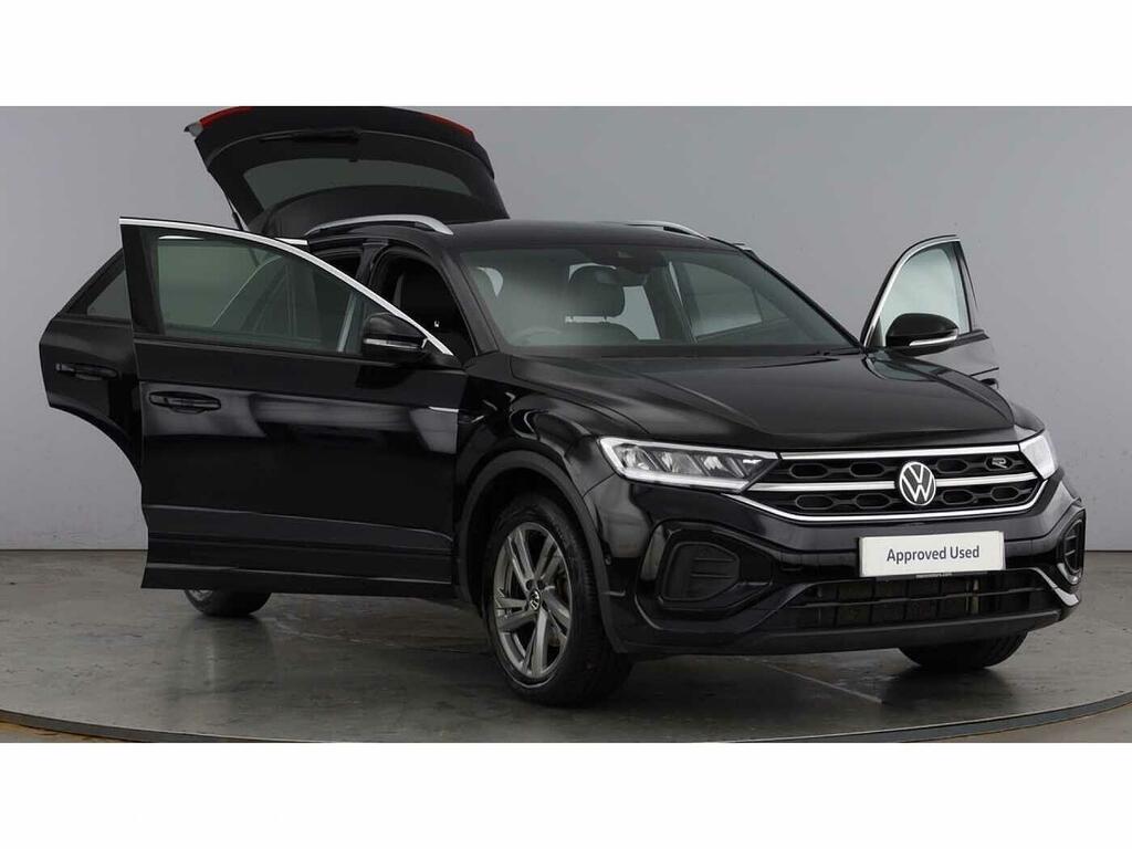 Volkswagen T-Roc Tsi R-line Dsg Euro 6 5-Door EO23XNP Black #5