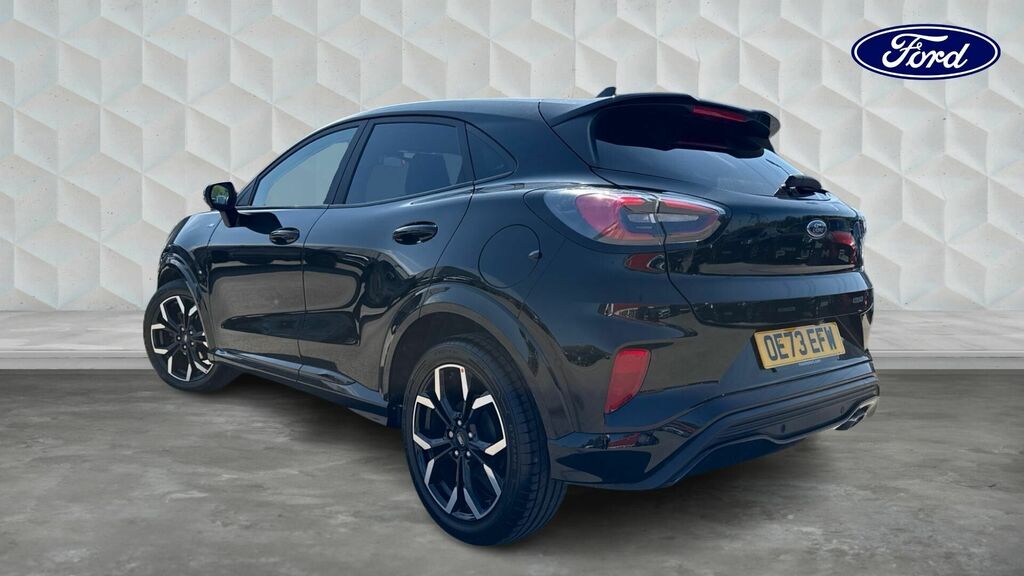Ford Puma 1.0T Ecoboost Mhev St-line X Euro 6 5-Door OE73EFW Black #3