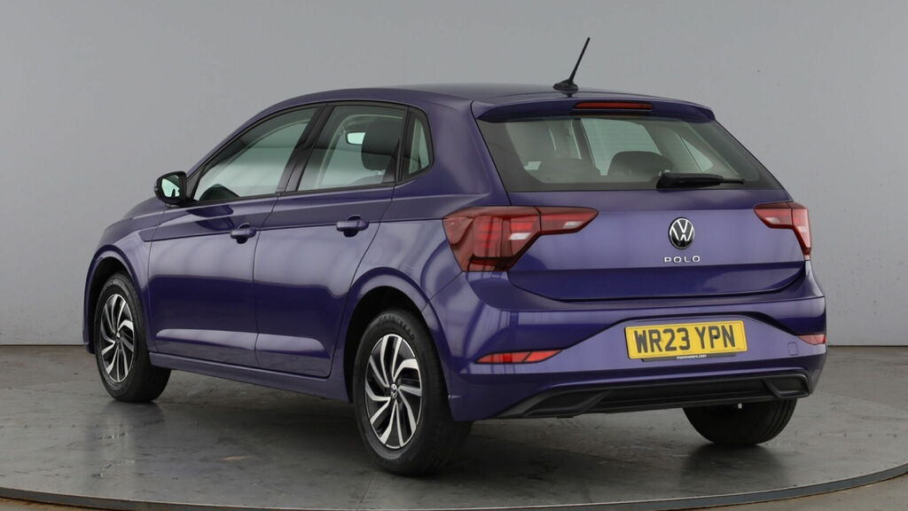 Volkswagen Polo 1.0 Tsi Life Dsg Euro 6 5-Door WR23YPN Purple #3